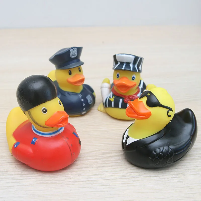 4 профессиональные утки для укладки плавающая сжимающая игрушка под названием игрушка для купания воды Утенок Стиль разнообразный праздничный подарок