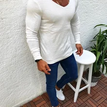 SFIT, новинка, мужские вязаные пуловеры, модные, мужские, одноцветные, с круглым вырезом, в полоску, с длинным рукавом, свитер, Осень-зима, облегающий, Повседневный свитер