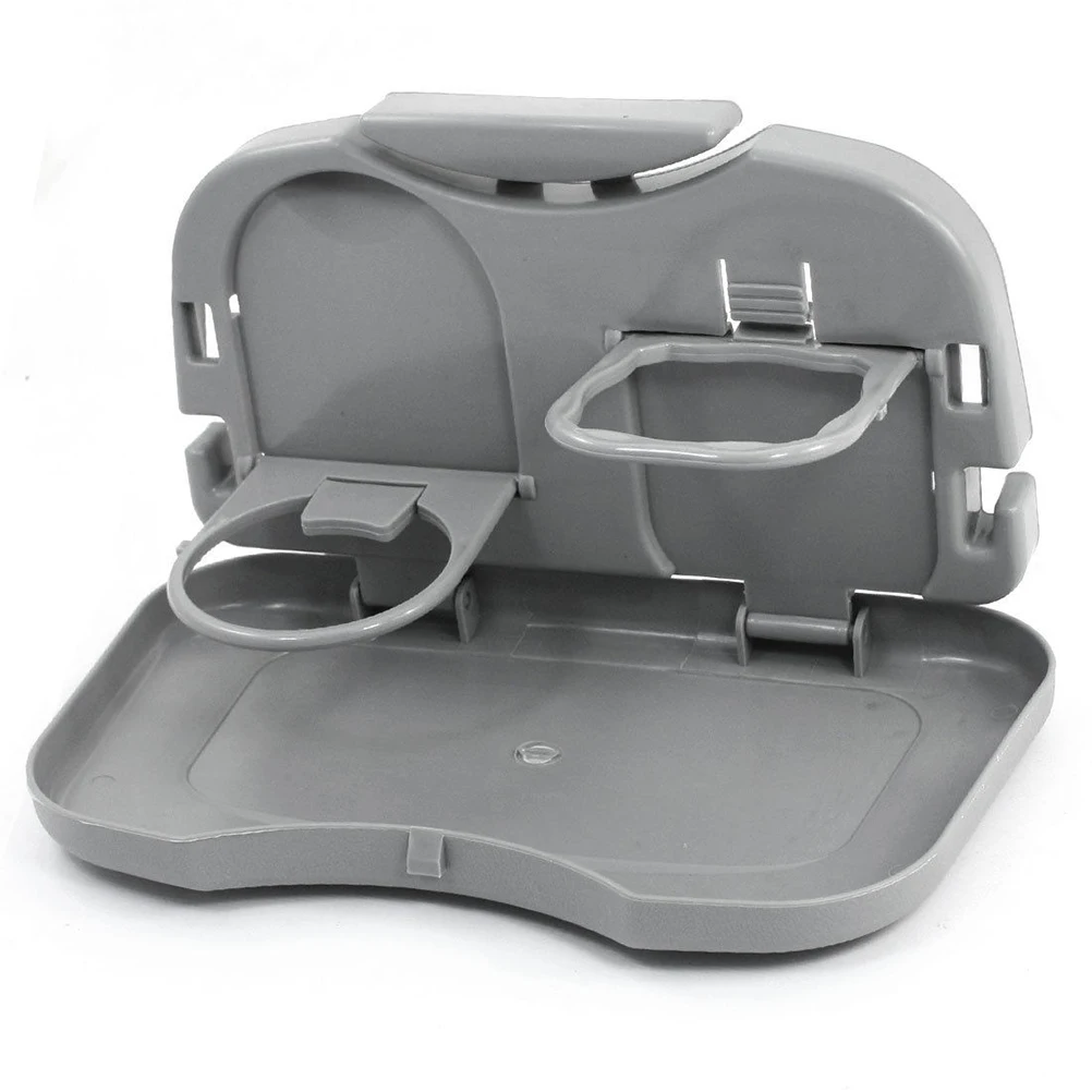 1x New Folding Auto Car Back Seat Table Drink Food Cup Tray Holder Stand Desk