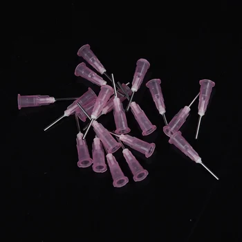 

20pcs 0.5cm Tubing Dispense Tip Tapered Pinhead Glue Liquid Dispenser Needles for Dispenser Controller