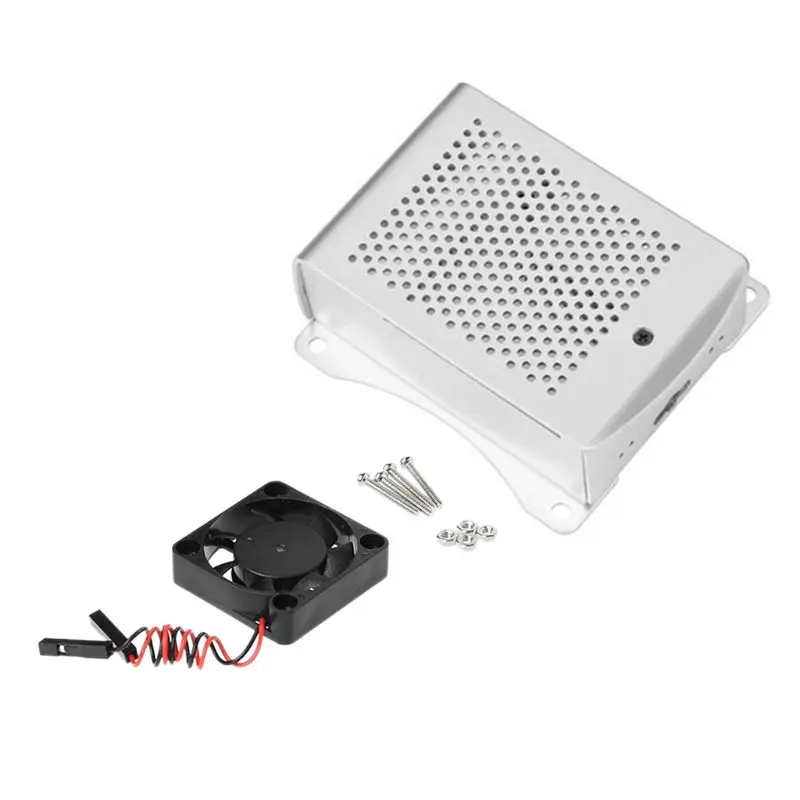 1 комплект корпус из алюминиевого сплава металлический корпус Корпус для Raspberry Pi 3/2/Модель B/B