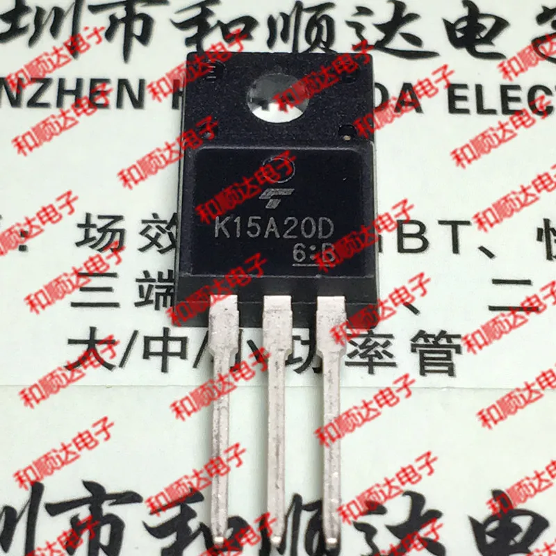 10 шт./лот K15A20D TK15A20D новые имеющиеся TO-220F 200V 15A