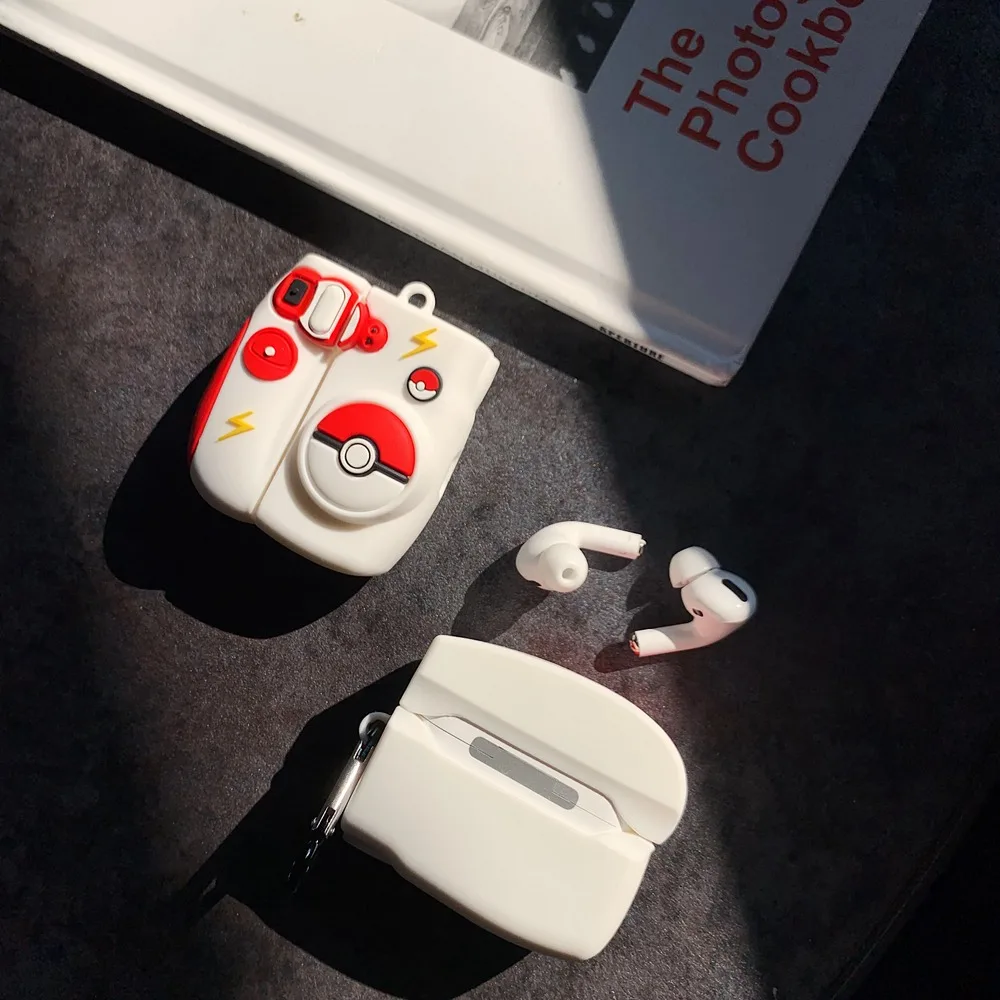 Чехол для наушников airpods 3 с милым мультяшным Феи шариком для камеры, для Airpods Pro, bluetooth-гарнитура, силиконовый чехол для наушников с крючком