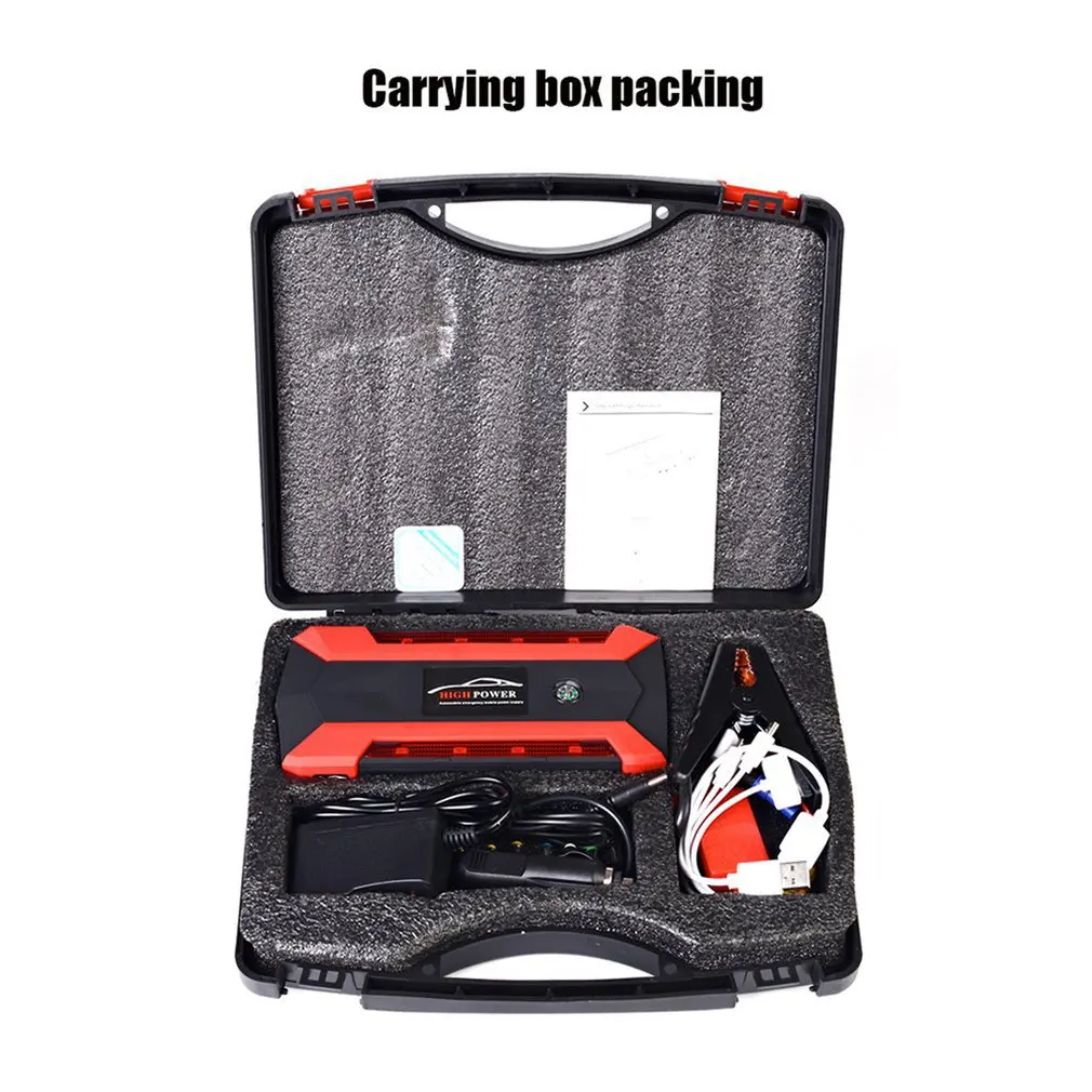 

Portable Light Weight Emergency Mini 20000Mah Batteries Charger Dual Mode Micro Car Jump Starter Booster Power Bank Jx29A