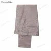 Thorndike Suits Mens Fashion Slim Business Blazer +Vest +Pants 3 Pieces Sets Male Boutique Tuxedos Suits Groom Best Wedding 6