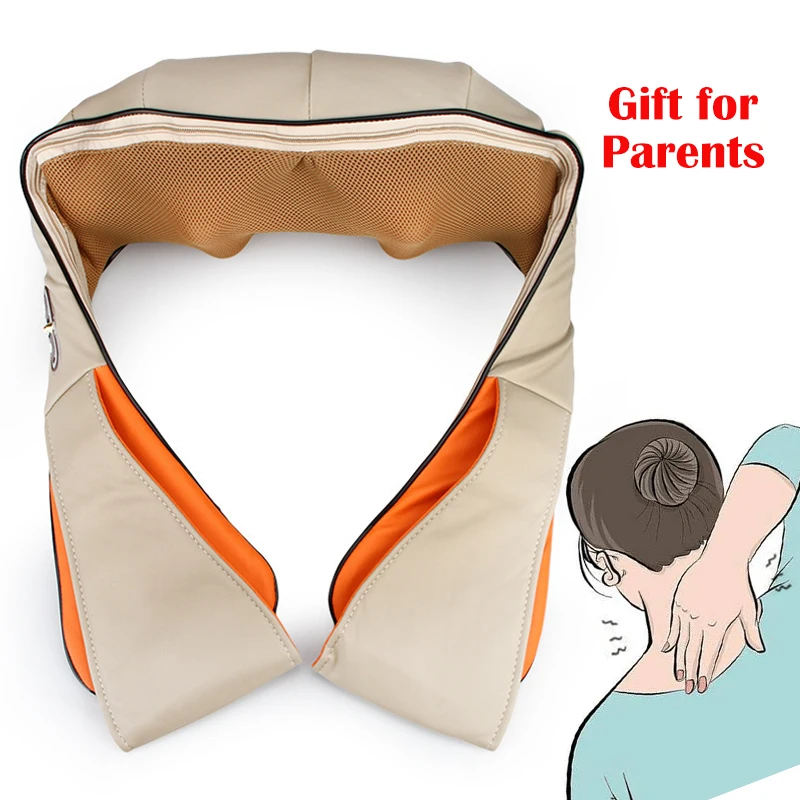 

Shoulder Body Neck Massager Electrical U Shape Body Massager Infrared Heated Kneading Multifunctional Shawl Massager Car/Home