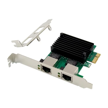 

Pci Express Rtl8125 Network Adapter 2.5G Dual-Port Ethernet Adapter Lan Card Supports 2.5G and 1G Lite Mode