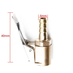Enhanced Car Tire Inflator Clip-On Valve Adapter (Type B)