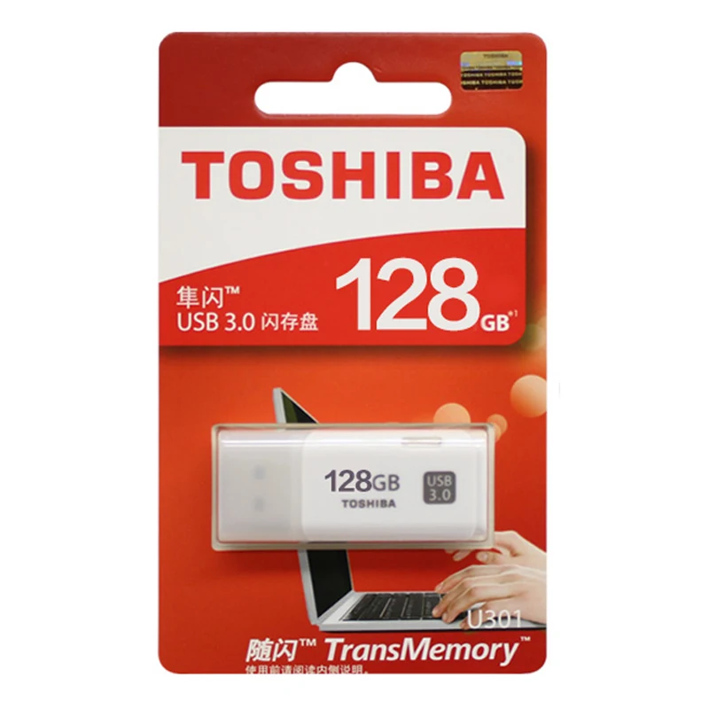 USB флеш-накопитель TOSHIBA 128 Гб 64 Гб USB 3,0 флеш-накопитель 32 ГБ флеш-накопитель карта памяти Usb флешка Флешка USB ключ