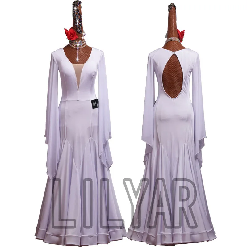 Бальное платье для танцев стандартная юбка соревнований костюмы выступлений