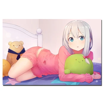 

Izumi Sagiri Anime Girls Poster Canvas Cloth Fabric Print Painting for Home Decor Wall Art Picture