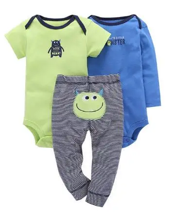 Комплект одежды с короткими рукавами Милый Летний комбинезон для маленьких девочек, комплект одежды для новорожденных мальчиков, комплект детской одежды - Цвет: style   15
