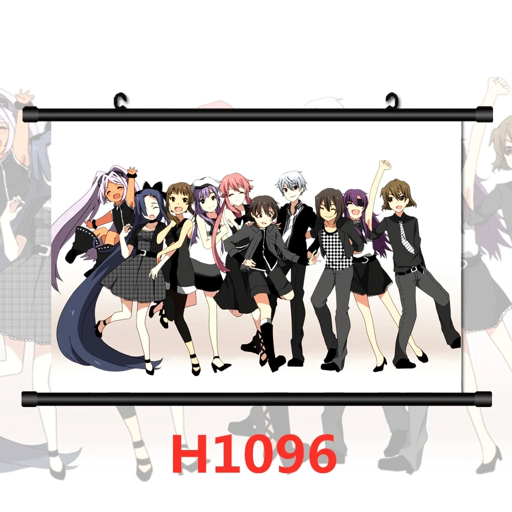 Mirai Nikki Anime Fabric Wall Scroll Poster (32 X 41) Inches