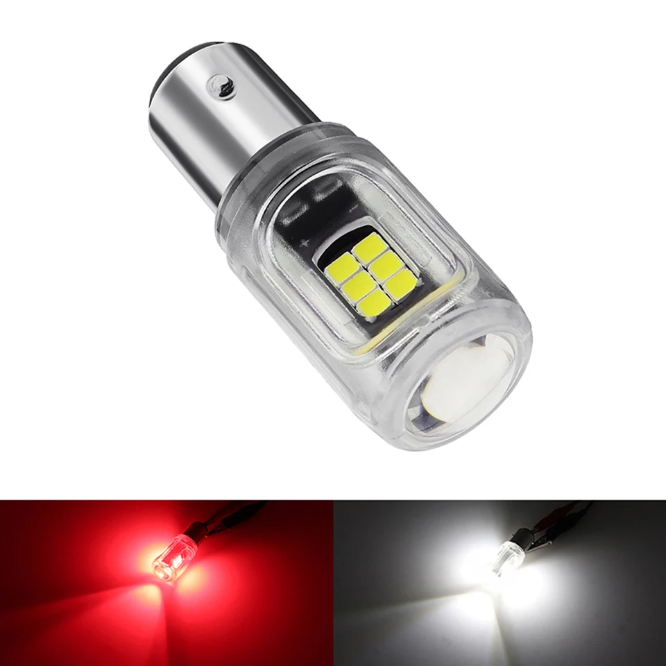 Фонарь заднего хода P21W 21/5W 1156 1157 LED BA15S BAY15D с пластиковым покрытием белый |