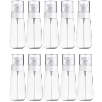 

10 Pcs Portable Refillable Plastic Fine Mist Perfume Spray Bottle Transparent Empty Spray Sprayer Bottle, 100Ml,Transparent