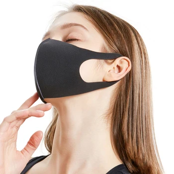 

6PCS Anti Dust Breathing Mouth Mask Anti-fog PM2.5 Sponge Face Cover Reusable Anti Pollution Anti Wind Haze Bacteria FPP2 Masks