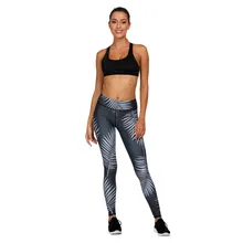 Женские спортивные брюки для йоги с цветочным принтом и рисунком деревьев, леггинсы для занятий фитнесом спортом в тренажерном зале, спортивные штаны для бега, спортивные штаны