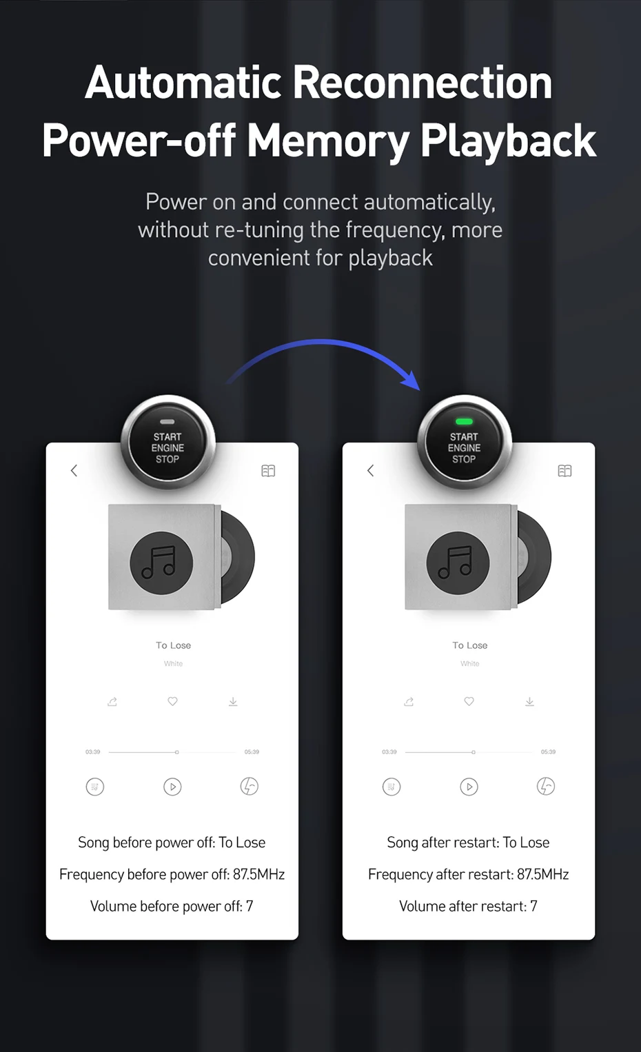 Baseus 3.1A автомобильное зарядное устройство Bluetooth 5,0 адаптер fm-передатчик беспроводной аудио приемник мобильный телефон зарядное устройство для iPhone samsung