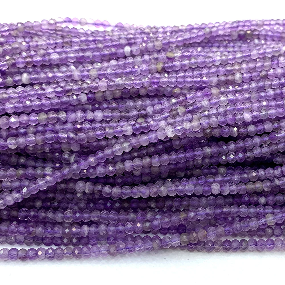 Purple beaded necklaces  Purple bead necklace, Purple beaded bracelets,  Diy beaded rings