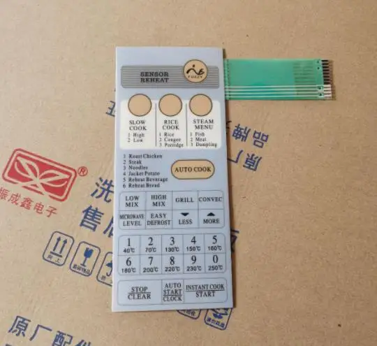 Подходит forSharp микроволновую печь аксессуары панели переключателя R 7H55 (G) FA594