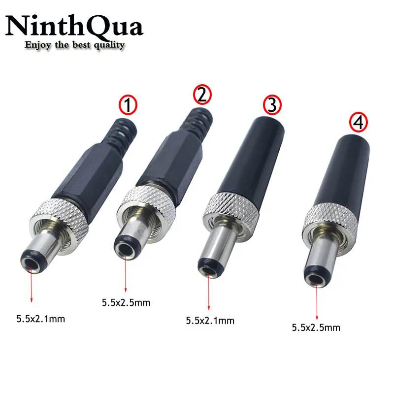 Viborg-enchufe De Alimentación CC Chapado En Oro De Alta Calidad, Conector De Barril De CC De Audio HIFI, DC2.5 / Accorios Y Recambios