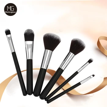 

Miss Gorgeous Makeup Brushes Set Cosmetic Powder Eye Shadow Eyebrow Blusher Lip Brush Beauty Make Up Tools Maquillaje 6pcs Pack