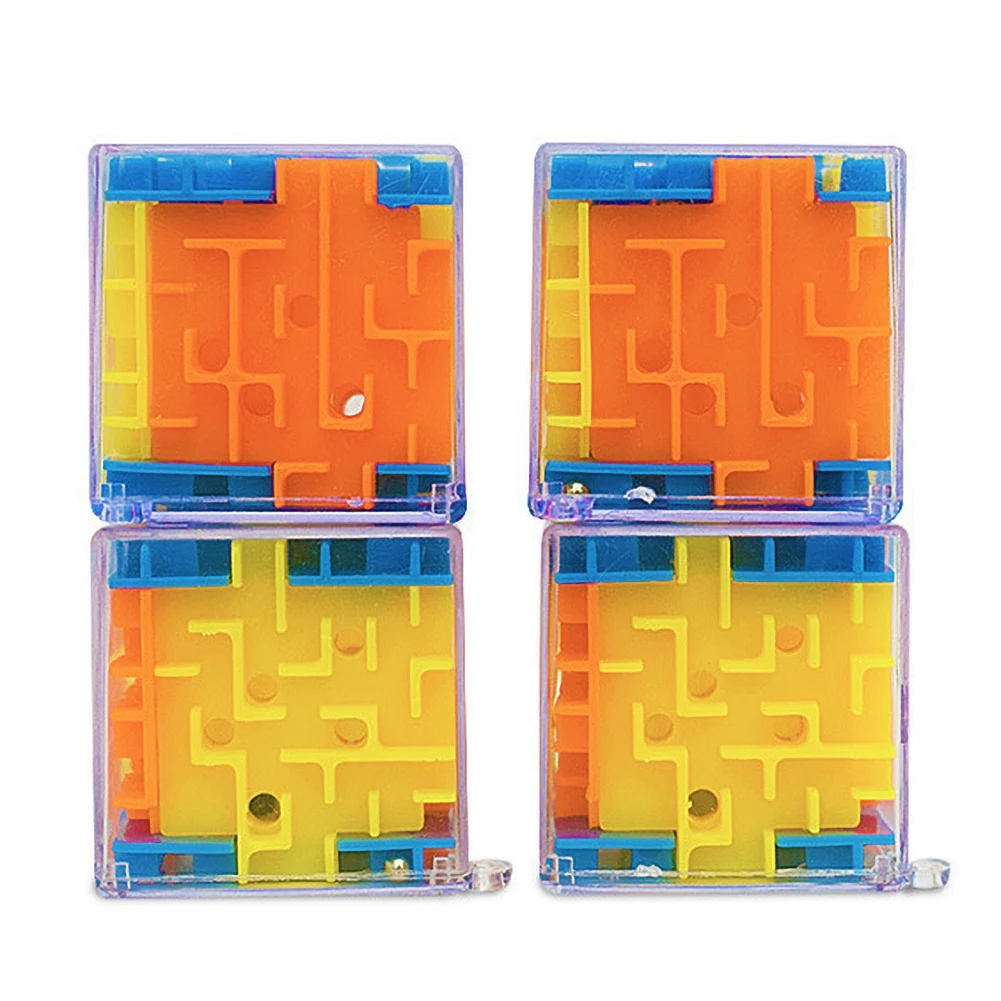 3D Cube Maze Toy Game Educational Brain Learning Puzzle TradeHut