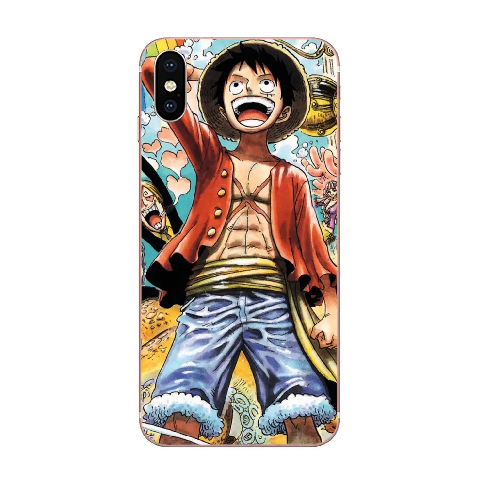 Мягкий модный чехол для телефона Galaxy J1 J2 J3 J330 J4 J5 J6 J7 J730 J8 2015 2016 2017 2018 mini Pro Луффи