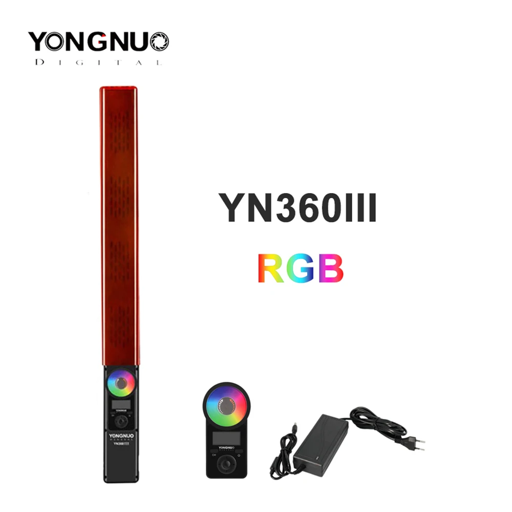 Yongnuo YN360 III YN360III ручной светодиодный светильник для видео 3200K 5500K RGB цветной ледяной