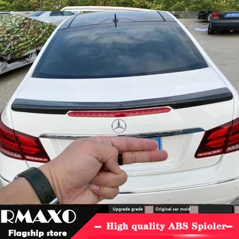 

For W212 W207 Spoiler 2008-2015 Mercedes-Benz W212 E-class coupe W Spoiler ABS plastic Material Car Rear Wing Color Rear Spoiler