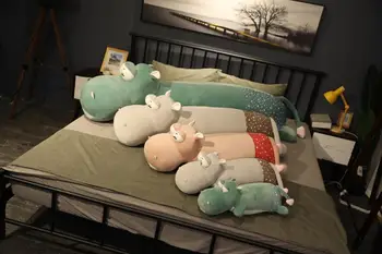 

Kawaii Hippo Plush Dolls Stuffed Soft Down Cotton Animal Pillow Cute Toy Birthday Christmas Gift for Children Kid