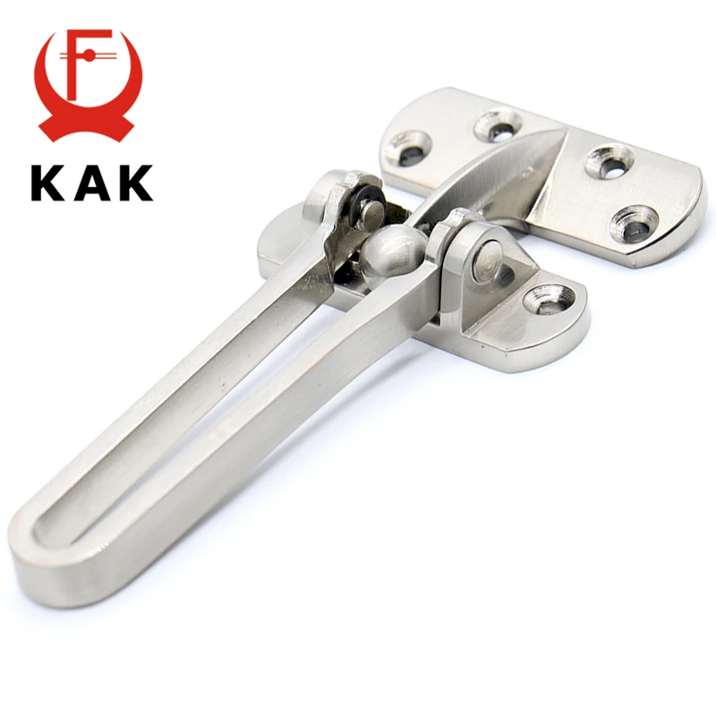 Zinc Alloy Hasp Latch Lock Door Chain Anti-theft Clasp Window Cabinet Locks Tools For Home Hotel Security Door Lock Hardware