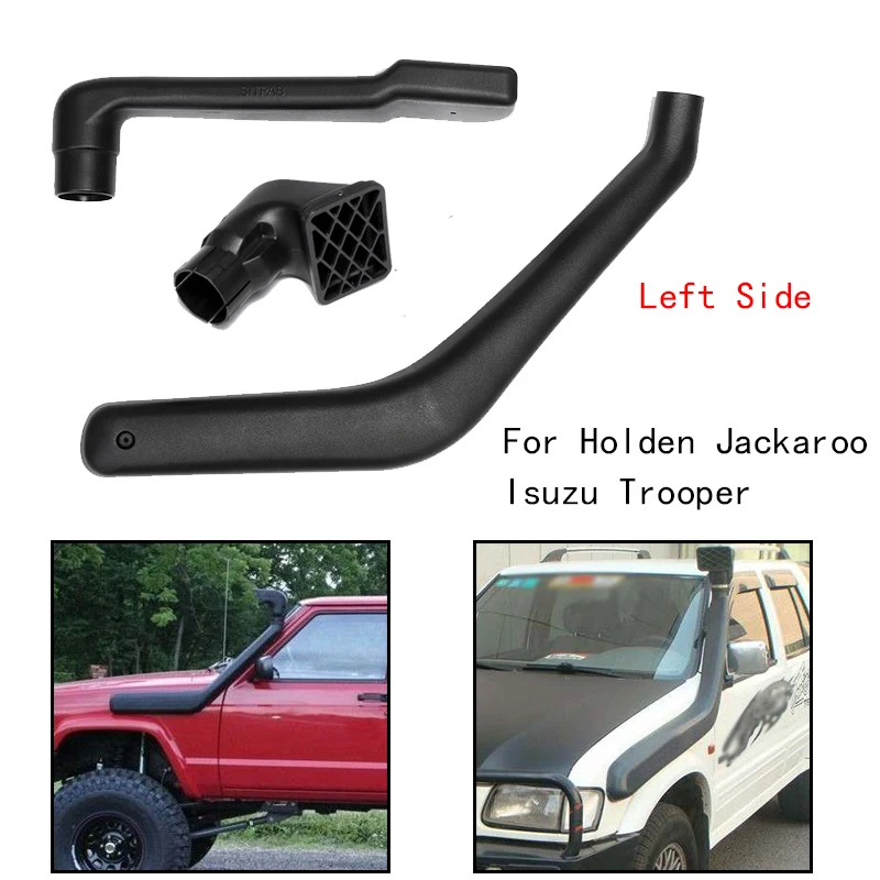 

1 Set Car Snorkel Kit For For Holden Jackaroo Isuzu Trooper Monterey 1997-2004 Left Side Air Intakes Parts Set Auto Accessories