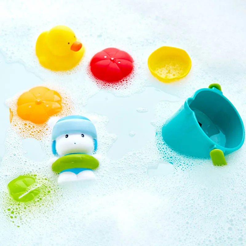 6 шт. youpin Mitu Hape Happy Play Набор цветных детских игрушек для душа экологический