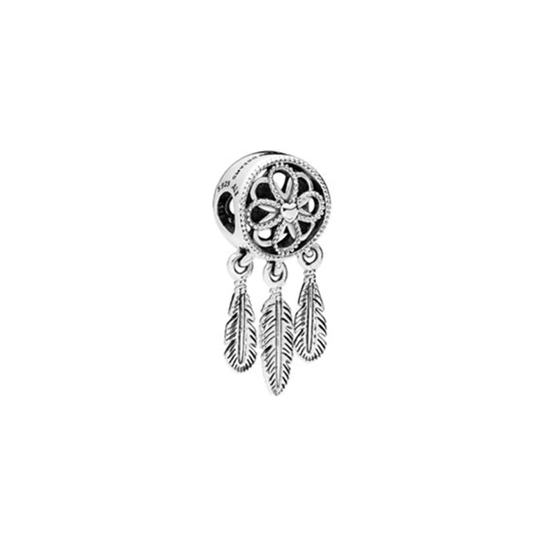 Браслет Pandora, 925 пробы, Silve Spirit Dreamcatcher, бусина для изготовления, Berloque