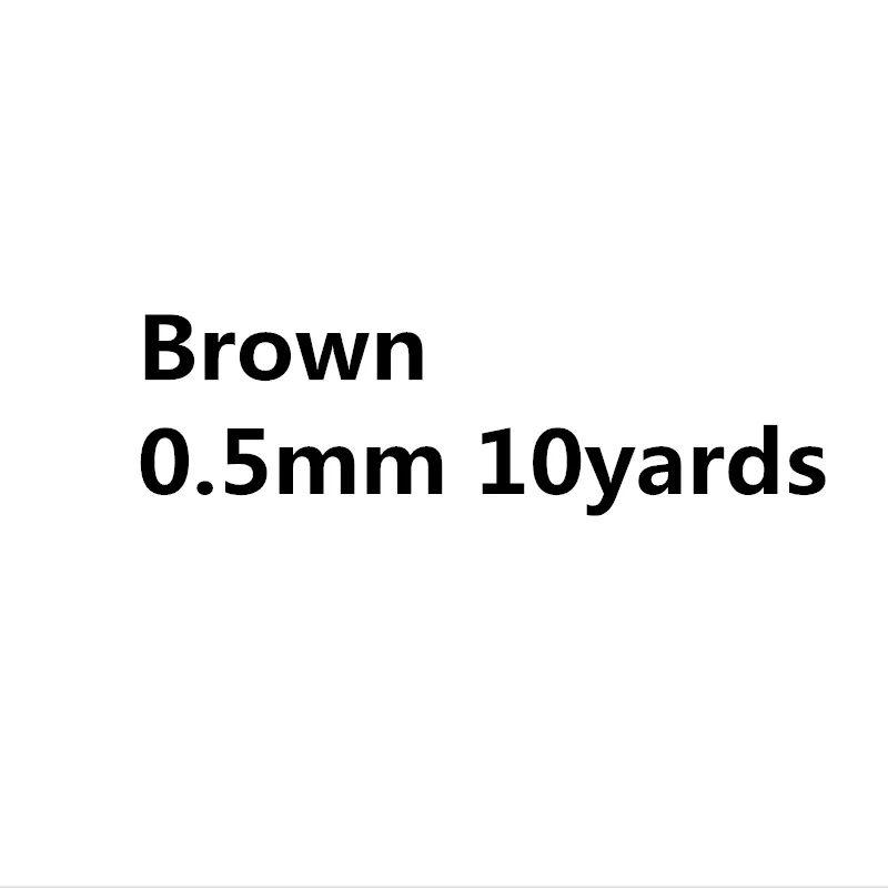 Brown 0.5MM 0,5 мм 0,8 мм 1 мм 1,5 мм 2 мм вощеный хлопковый шнур веревка вощеная нить веревка шнур ремешок Ожерелье Веревка для изготовления ювелирных изделий - Цвет: Brown 0.5MM