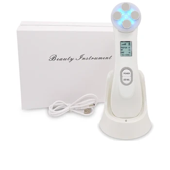 

Mesotherapy Electroporation RF Radio Frequency Facial LED Photon Skin Care Device Face Lifting Tighten Wrinkle Removal Eye Care