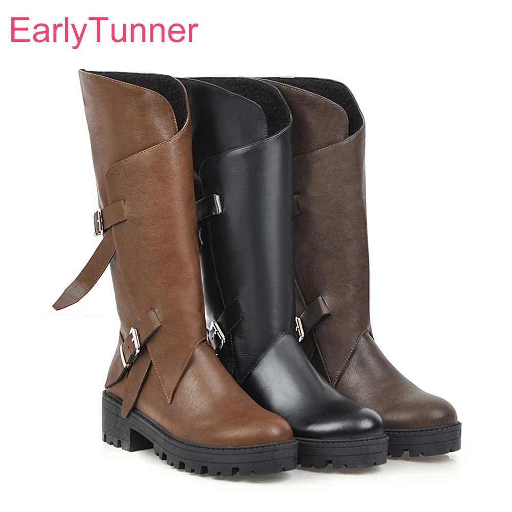 womens black riding boots size 10