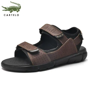 

CARTELO Men's Sandals Men's Summer New Sandals Men's Tide Beach Shoes Casual Men's Shoes