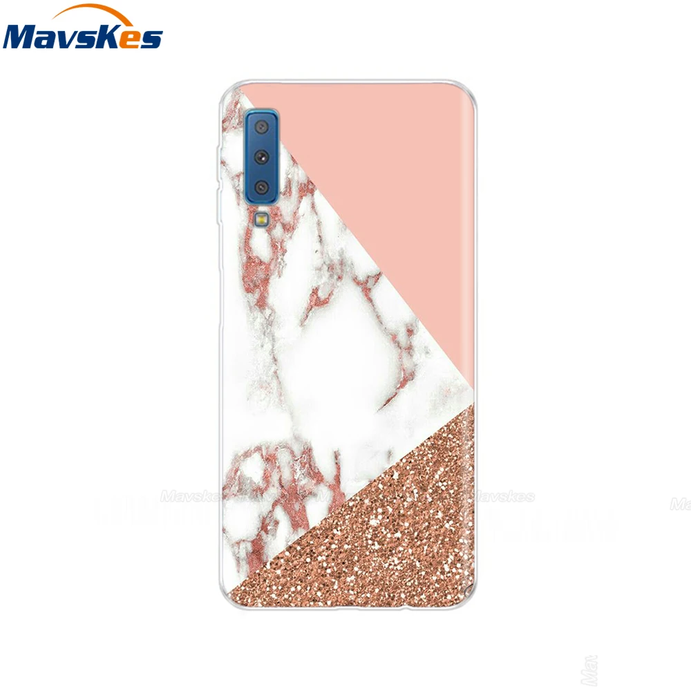 36 Милый силиконовый чехол для samsung Galaxy A7 A750 чехол 6,0 дюймовый чехол для телефона для samsung A7 7 750 750 F Fundas Coque - Цвет: 36