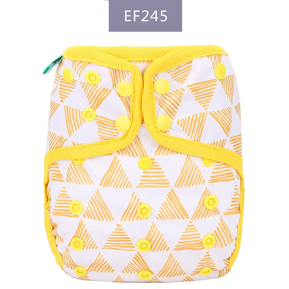 EF245-Diaper cover Elinfant моющаяся ткань детские подгузники крышка ПУЛ Водонепроницаемый Регулируемый пригодный для 8-35 фунтов популярные детские тканевые подгузники - Цвет: EF245-Diaper cover