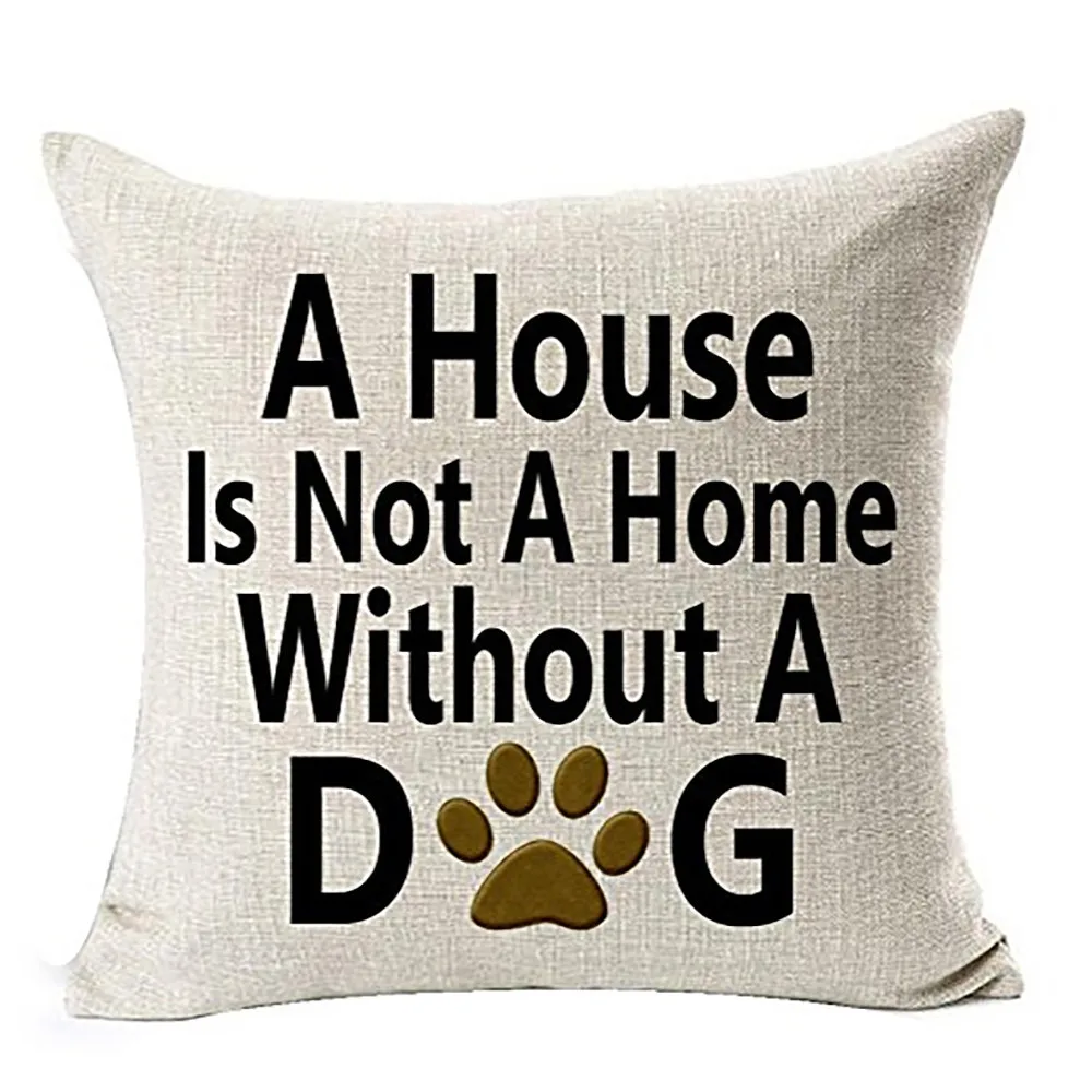

Pillow Best Dog Lover Gifts Cotton Linen Throw Pillow Case Pillow La almohada cuscino 2019