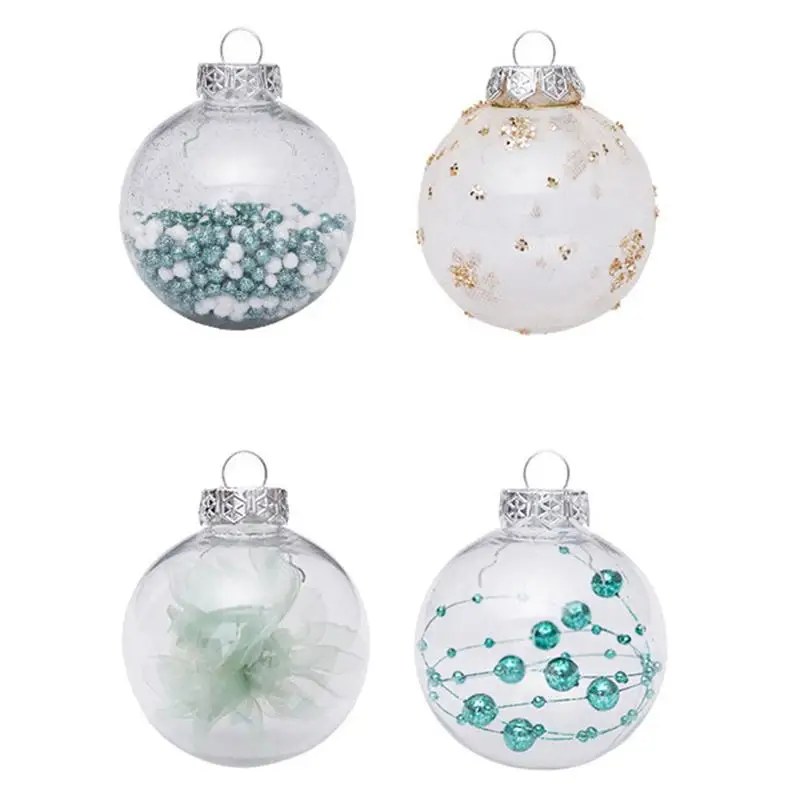 24 шт Рождественские Елочные Висячие шары украшения Подвески подвесное украшение