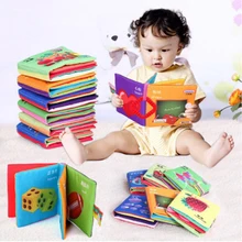 2020 nouveau tissu doux Animal reconnaître bébé développement de l'intelligence apprendre image Cognize livre pour les enfants apprenant l'éducation