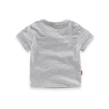 В Корейском стиле детская одежда с принтом динозавра, Детская летняя футболка с коротким рукавом детская одежда сети