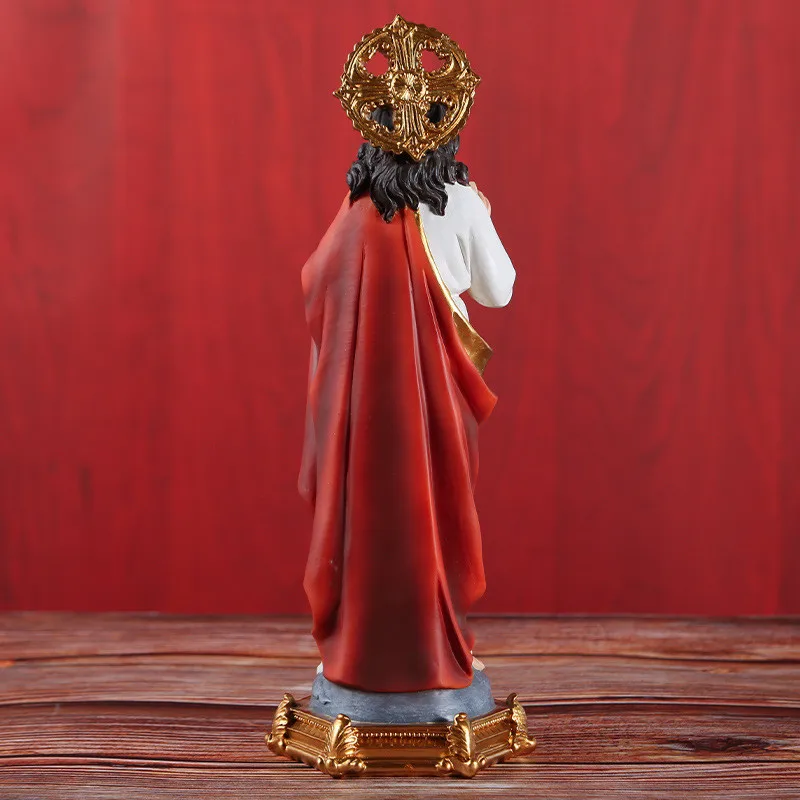 30cm 23cm Religious Jesus Sanctification figurine Decoration Resin Crafts Church supplies Religioso statue et sculptures home