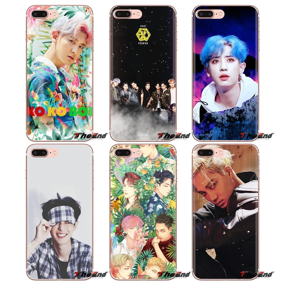 For LG Spirit Motorola Moto X4 E4 E5 G5 G5S G6 Z Z2 Z3 G2 G3 C Play Plus Mini Hot Sale pop exo Lucky een Transparent Soft Covers |