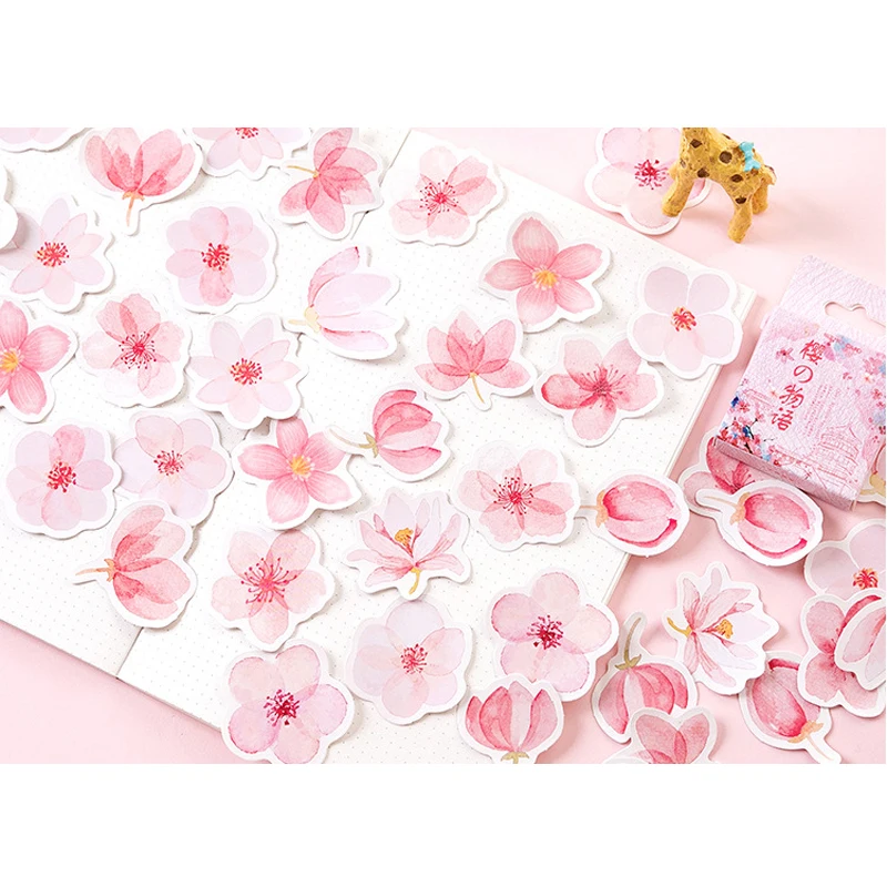 20 упаковок/партия Kawaii Cherry Blossom Story мини-наклейки для запечатывания этикеток украшения Скрапбукинг ежедневник, альбомы Bullet Journal