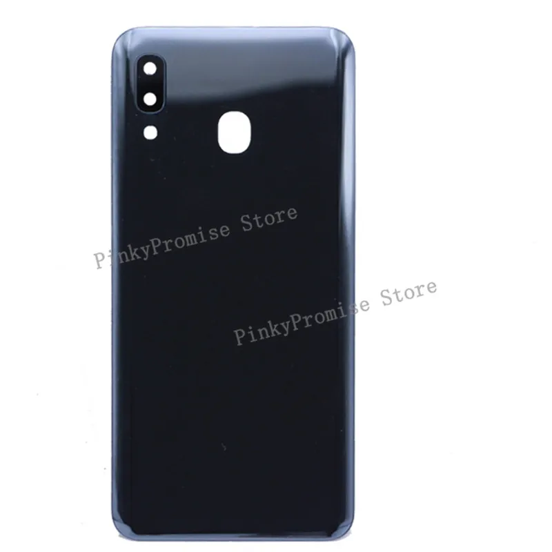 Для samsung Galaxy A20 A205 A205F задняя крышка для батареи стеклянная крышка для samsung A20 запасной чехол для задней двери