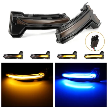 

New For Ford Focus Mk4 Ab Bj 2019-2020 Rearview Mirror Streamer Lights LED Side Wing Dynamic Turn Signal Light Blinker Indicator